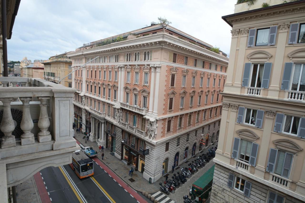 Olympia Hotel Genoa Bagian luar foto