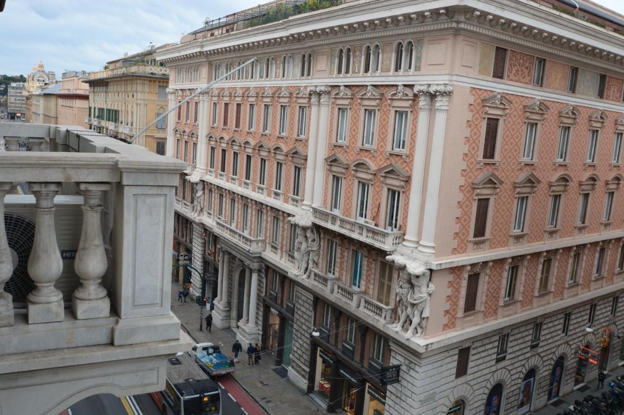 Olympia Hotel Genoa Bagian luar foto