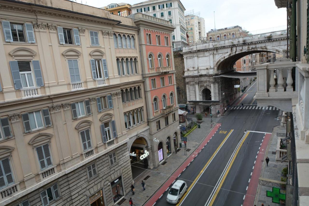 Olympia Hotel Genoa Bagian luar foto