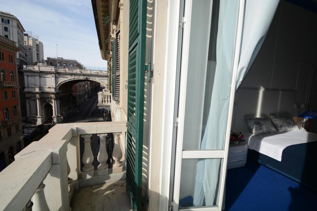Olympia Hotel Genoa Bagian luar foto